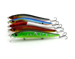 Fly Fishing Bass Crankbait Simulering Plast Big Bait med 3 VMC krokar 14cm 23g Minnow Laser Lures Fiskehandtag