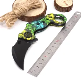Открытый csgo Karambit нож Охотничьи ножи для кемпинга cs go Складные тактические карманные ножи для выживания Scorpion Claw Knifes EDC Tool
