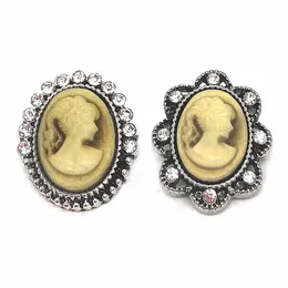 Горячие продажи w378 3D 18 мм 20 мм горный хрусталь металл snap кнопка для браслет ожерелье сменные ювелирные изделия женщины аксессуары выводы