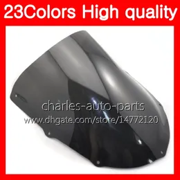 100% Nowy motocyklowy windscreen dla Aprilia RS250 95 96 97 RSV250R RS-250 RSV250RR RS 250 1995 1997 1997 Chrome Black Clear Smoke Sildshield