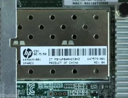 Płyta główna 647581-B21 530FRL 649869-001 647579-001 Dual Port Gigabit Ethernet Card 100% Testowany doskonałą jakość