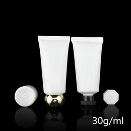 30ml Bottle Plastic Makeup Hoses Facial Cleanser Tube Refillable Bottles Face Cream Container fast shipping F20173053