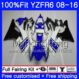 Einspritzung für Yamaha YZF R6 YZF-600 glänzend blau YZFR6 08 13 14 15 16 234HM.50 YZF 600 R 6 YZF600 YZF-R6 2008 2013 2014 2015 2016 Verkleidungen