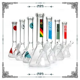 Hot 10 inch Hitman ZOB galss beaker bong populur style bong for smoking glass water pipes ice catcher cheap bongs