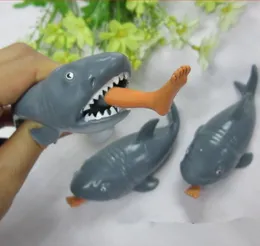 Eat People Shark Dekompression Entlüftung Squeeze Spielzeug Entlüftung Spielzeug für Zappelziel -Spielzeug Kinder Stressabbau