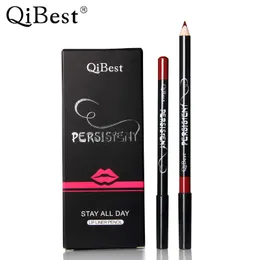 12pcs Professional Multi-functional Lipliner Pencil Long Lasting Waterproof Lip Eye Brow Cosmetic Makeup Colorful Lip Liner Pens