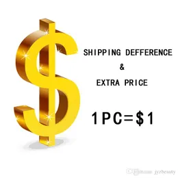 Price Difference Special Link for VIP Customer Designate Product Extra Shipping Cost Alteration Fee For Human Hair