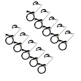 10pcs 2 Pin Earpiece PTT MIC for ICOM Radio IC-F11 IC-F21 Cobra Maxon Vertex Etc