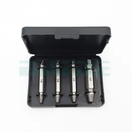 4 stücke Doppel Seite Schraube Extractor Drill Bits Set Einfach Aus Werkzeuge Set Schaden Schrauben Bolzen Gestüt Guide Entferner Holzbearbeitung 300 sätze/los