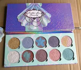 Nowy Makijaż Bittee Koronki Piękno Kosmetyki 10 Kolory Highlighter Palette Brand New Eye Shadow Paleta DHL Shipping