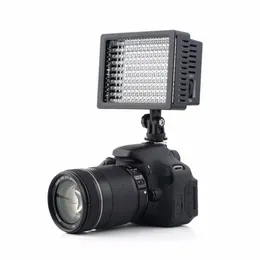 Freeshipping 1set Kamera HD 160 LED Video Licht Lampe 1280LM 5600K/3200K Dimmbar für Canon für Nikon Kamera Video Camcorder