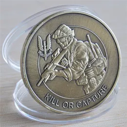 British Army UK Special Air Service WHO DARE WINS Kill or Capture Challenge Coin