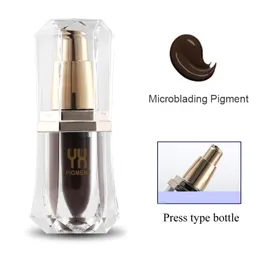 Bio-Microblading-Pigment, 15 ml, professionelle Tattoo-Tinte für semi-permanentes Make-up, Augenbrauen, Lippen, Stickerei, kosmetisches Mikropigment-Zubehör