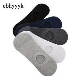 New Men Socks Mesh No Show Socks高品質綿の男性目に見えないスリッパ男性浅い口5ペア/ロット