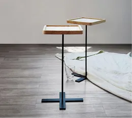 Tavolini da divano Mobili da soggiorno Stile nordico Tavolino mobile da tè in legno massello moderno e semplice