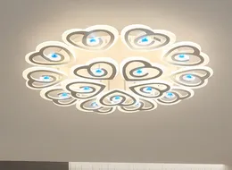 Nieuwe Collectie Moderne LED Plafondverlichting voor Woonkamer Slaapkamer Studieruimte Home Deco Crystal Acryl Lampen Armaturen Kroonluchters Verlichting LLFA