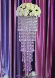 5 Tiers K9 Crystal Transparent Party Decoration Centre Ślubne / 80 cm (H) Ślubny Tabela Centerpiece