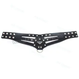 Bondage New Black Slave Gothic Punk Neck Collar Studded 3 Layers Rivet Choker Chain Leash #R87
