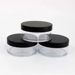 40g Empty big loose powder jar with sifter plastic loose powder container fast shipping F195