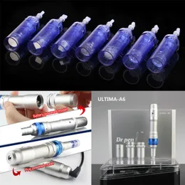 DR008 Newest Wireless Derma Pen Powerful Ultima A6 Microneedle Dermapen Dermastamp Meso 12 Needles Dr.pen Replaceable Cartridge