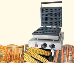 Elektrische 4 PCS Lebensmittelverarbeitungsgeräte Lolly Waffeleisen 220V / 110V Weihnachtsbaum Waffelmaschine Pine Crunchy