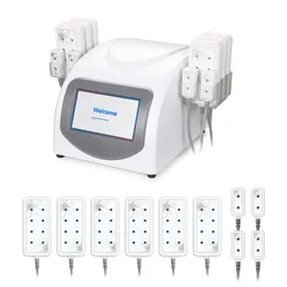 5MW Power 635nm ~ 650nm Diode Lipo Laser Lllt Celluliter Avlägsnande Kroppsformning Slimming Fat Lös upp skönhetsmaskin