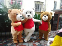 2018 Hot Sale Vuxen Storlek Teddy Bear Mascot Kostymtecknad Doll Spela Anime Show Kläder Gratis frakt