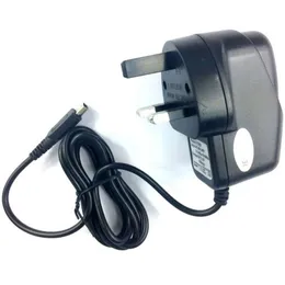 UK Plug Travel Charger Ac Adapter för nya 3DS / Nya 3DS XL ll / 3DS Ström Laddare NYTT 2DS XL / DSI / NDSI XL Högkvalitativt snabbfartyg