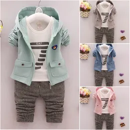 Kinder Baby Kleidung Set für Jungen Frühling Herbst Baumwolle Mode Junge 3 Stück Set Kinder Baby Freizeitkleidung