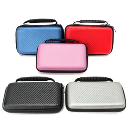 5 Color EVA Hard Cover Carry Handbag For New 2DS LL XL Carbon Fiber Carrying Bag Protective Pouch Case FAST SHIP