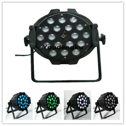 4 أجزاء حزب ديسكو أضواء 18x15 واط rgbwa 5in1 zoom led par ضوء 15W led par التكبير ضوء