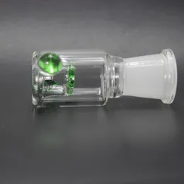 Glaskopf mit zwei Gelenken, Größe 14,4 mm und 18,8 mm Innengewinde, für Glas-Bubbler- und Aschefänger-Bongköpfe