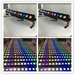 2 pieces 14x10w waterproof Stage pixel led bar light led wall washer cob wall washer RGBW 4in1 led strip Bar