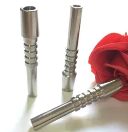 2016 Nectar Collector Tips Titan Nail 10mm Joint 2 Ti Nail Domeless Nail GR2 Justerbar för glas Bongs Vattenrör DAB RIGS