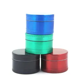 Latest Colorful Smoking 30MM Zinc Alloy Mini Herb Grinder Spice Miller Crusher Beautiful Unique Design Strongest Magnetic