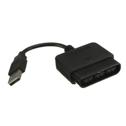 För PS2 PlayStation 2 Joypad Gamepad till PS3 PC USB-spelkontroller Adapter Converter Cable Högkvalitativt snabbfartyg