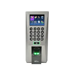 ZK F18 TCP / IP Communication 1500 Fingerprint Usuário 80000 Grave Porta de Cor de 2 polegadas Controlador de Acesso