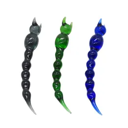 Premium Glass Dabbler 5,7 дюйма Wax DAB Инструмент Красочные толстые Pyrex Dabber Tools Quartz Banger Nails Dab Буровые установки оптом