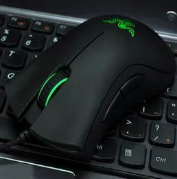 Mice Deathadder Chroma 10000DPI Gaming Mouse-usb Wired 5 Buttons Optical Sensor Mouse Razer with Retail Package