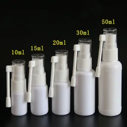 15ml 20ml 30ml 50 ml Tom plastbotten Små rotationsdimma Sprayflaskor Näsmedicine Atomizer F983