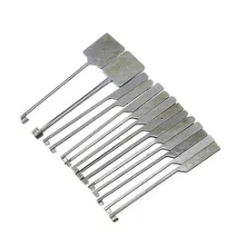 GOSO 14 Piece Dimple Lock Pick Set Interchangeable Handle is specially designed to pick dimple locks