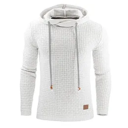 Bluzy Mężczyźni 2017 Marka Mężczyzna Z Długim Rękawem Solid Color Bluza Z Kapturem Mens Hoodie Dres Płaszcz Dorywczo Sportowa