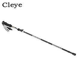 Cleye 7075 Aluminum Alloy Portable Trekking Pole Folding Walking Stick for Hiking Walking Mountaineering extreme durability and strength