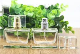 20 sztuk 30ml szklane perfumy butelki rozpylające Przenośne przezroczyste botki rozpylacze z napełniającym zapotrzebowanie na atomizator perfum