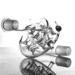 18mm 애쉬 포수 구멍 PERC 조인트 어댑터 유리 봉에 대 한 PERCOLARATOR RECLAIAMER DAB 조작 새로운 디자인 물 담뱃대