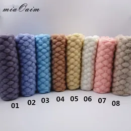 45x40cm Handmade Acrylic Blanket Basket Stuffer Filler Newborn Infant Baby Photography Backdrops Photo Studio Props Shower Gift