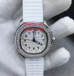 6 Style Ladies Watches 5067A-011 35MM VK Quartz White Dial Date Diamond border Chronograph Women's Watch Watches