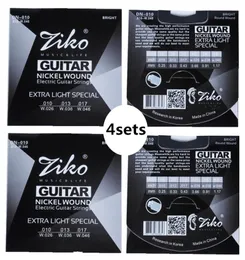 4Sets Ziko .010-.046 DN-010 Akcesoria gitarowe do gitary elektrycznej części gitarowe