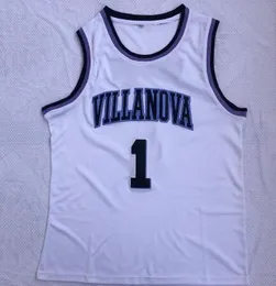 Ucuz 2020 Üniversite Villanova 25 Mikal Köprüleri Koleji Basketbol Formaları 1 Brunson 15 ArcidiaCono 10 Divincenzo Koleji Basketbol Giyim