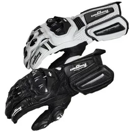 Wysokiej jakości włókno węglowe rękawiczki skórzane rękawiczki męskie kolarstwo wyścigi Guantes Moto Motorbike Rękawiczki Darmowa wysyłka